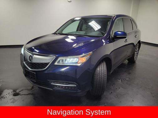 Fathom Blue Pearl 2014 Acura MDX 3.5L w/Technology & Entertainment Pkgs