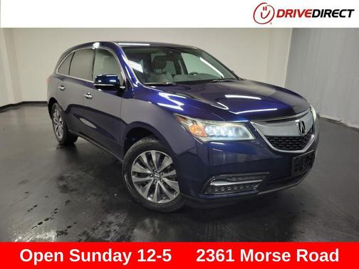 Fathom Blue Pearl 2014 Acura MDX 3.5L w/Technology & Entertainment Pkgs