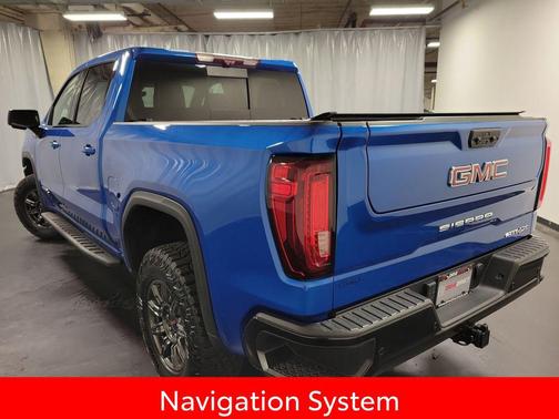 Dynamic Blue Metallic 2024 GMC Sierra 1500 AT4X