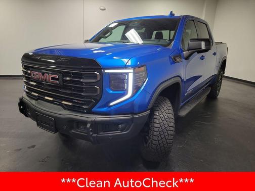 Dynamic Blue Metallic 2024 GMC Sierra 1500 AT4X