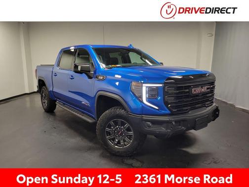 Dynamic Blue Metallic 2024 GMC Sierra 1500 AT4X