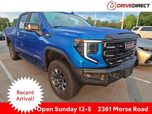 Dynamic Blue Metallic 2024 GMC Sierra 1500 AT4X