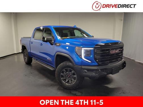 Dynamic Blue Metallic 2024 GMC Sierra 1500 AT4X