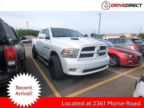 Bright White Clearcoat 2012 RAM 1500 Sport