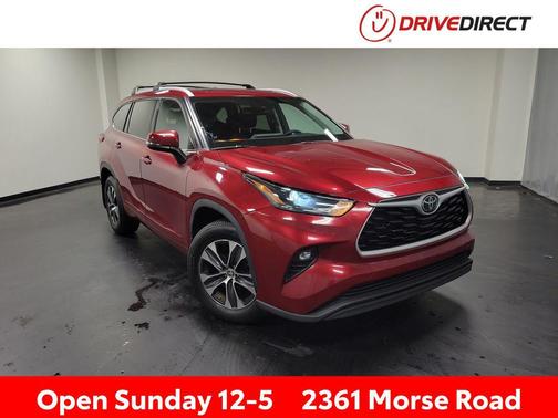 Ruby Flare Pearl 2022 Toyota Highlander XLE