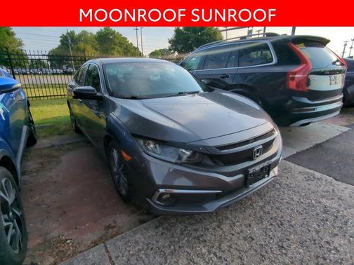 Modern Steel Metallic 2019 Honda Civic EX