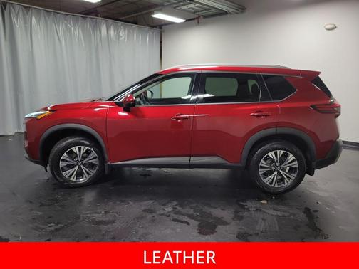 Scarlet Ember Tintcoat 2021 Nissan Rogue SV