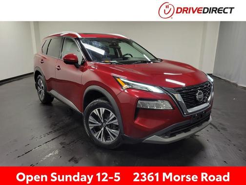 Scarlet Ember Tintcoat 2021 Nissan Rogue SV