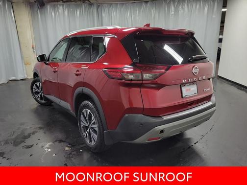 Scarlet Ember Tintcoat 2021 Nissan Rogue SV