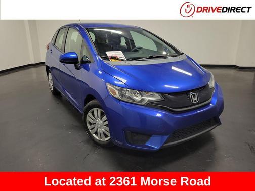 Aegean Blue Metallic 2017 Honda Fit LX