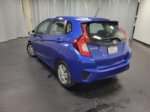 Aegean Blue Metallic 2017 Honda Fit LX