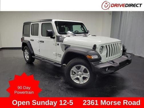 Bright White Clearcoat 2020 Jeep Wrangler Unlimited Sport