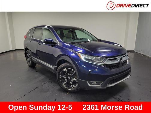 Obsidian Blue Pearl 2018 Honda CR-V Touring