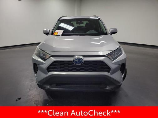 Silver Sky Metallic 2021 Toyota RAV4 Hybrid LE