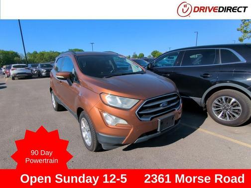 Canyon Ridge Metallic 2018 Ford EcoSport SE