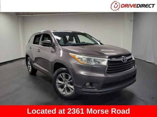 Predawn Gray Mica 2014 Toyota Highlander XLE