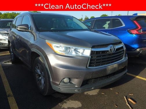 Predawn Gray Mica 2014 Toyota Highlander XLE
