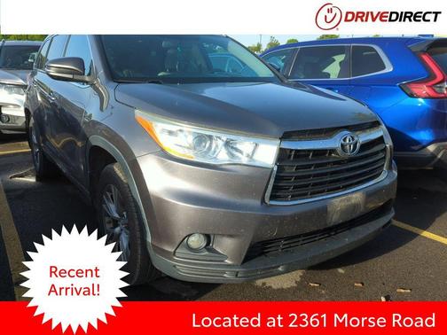 Predawn Gray Mica 2014 Toyota Highlander XLE
