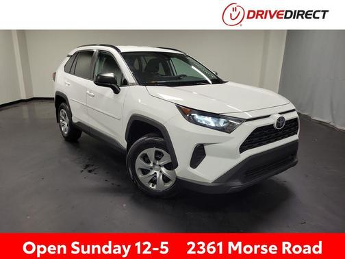 Super White 2021 Toyota RAV4 LE