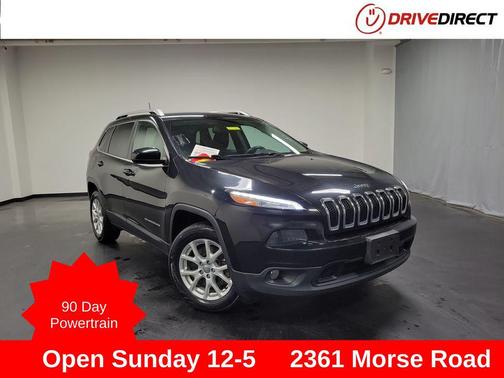 Brilliant Black Crystal Pearlcoat 2015 Jeep Cherokee Latitude