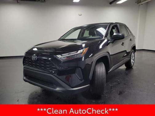 Midnight Black Metallic 2023 Toyota RAV4 LE