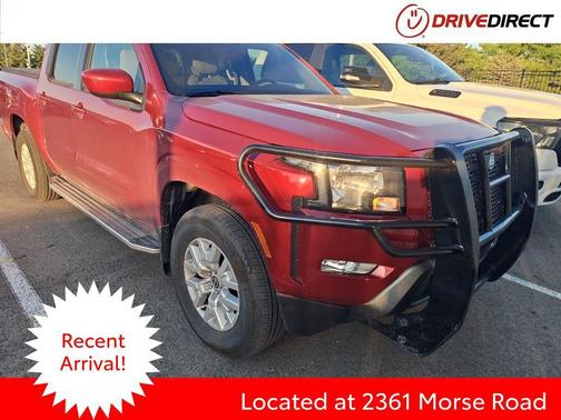 Cardinal Red Metallic Tricoat 2024 Nissan Frontier SV