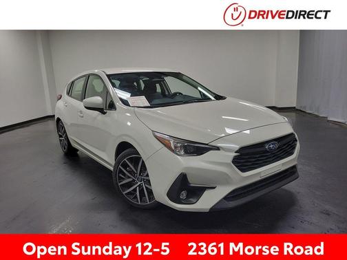 Crystal White Pearl 2024 Subaru Impreza Sport
