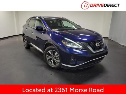 Deep Ocean Blue Pearl 2023 Nissan Murano SV Intelligent AWD