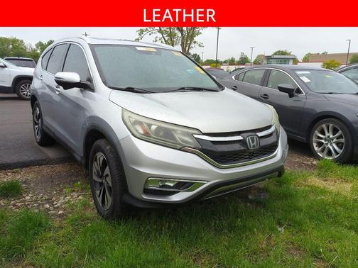 Alabaster Silver Metallic 2015 Honda CR-V Touring