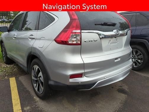 Alabaster Silver Metallic 2015 Honda CR-V Touring