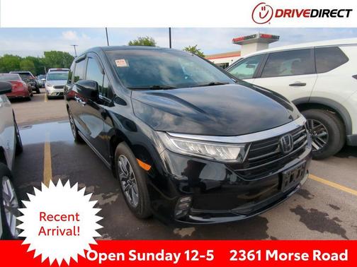 Crystal Black Pearl 2022 Honda Odyssey EX-L