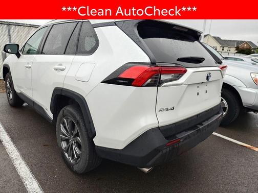 Wind Chill Pearl 2023 Toyota RAV4 Hybrid XLE Premium