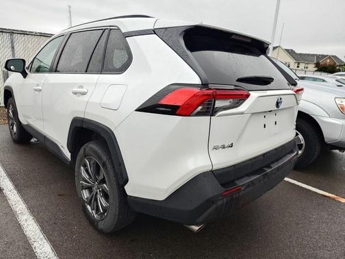 Wind Chill Pearl 2023 Toyota RAV4 Hybrid XLE Premium