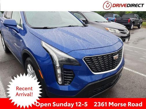 Wave Metallic 2021 Cadillac XT4 Luxury