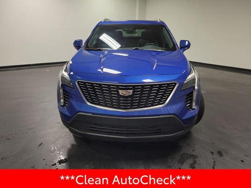 Wave Metallic 2021 Cadillac XT4 Luxury