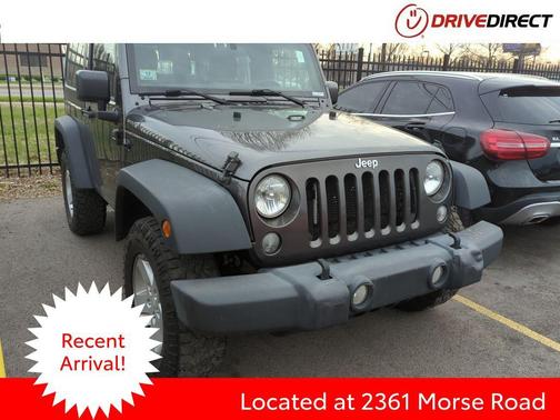 Granite Crystal Metallic Clearcoat 2018 Jeep Wrangler JK Sport