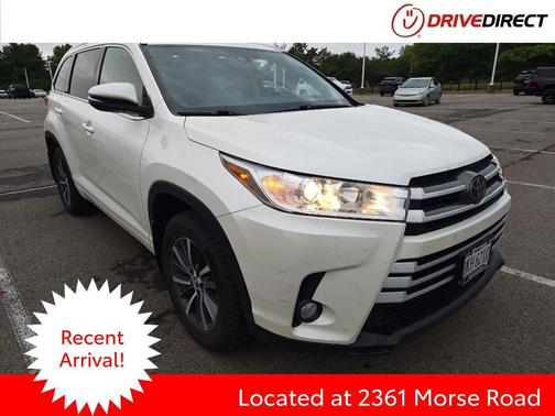 Blizzard Pearl 2018 Toyota Highlander XLE