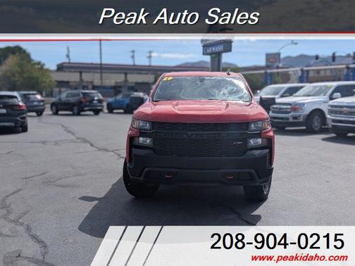 Red Hot 2019 Chevrolet Silverado 1500 Custom Trail Boss