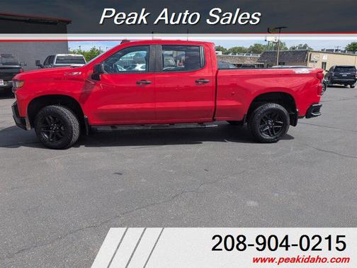 Red Hot 2019 Chevrolet Silverado 1500 Custom Trail Boss