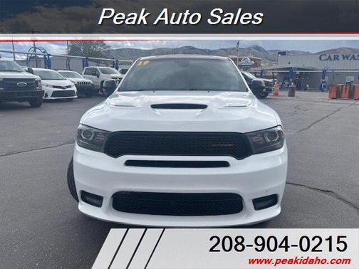 Vice White 2019 Dodge Durango R/T