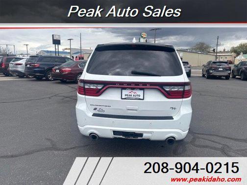 Vice White 2019 Dodge Durango R/T