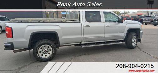 Quicksilver Metallic 2018 GMC Sierra 2500 SLE