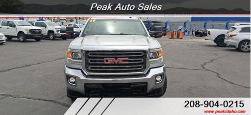 Quicksilver Metallic 2018 GMC Sierra 2500 SLE