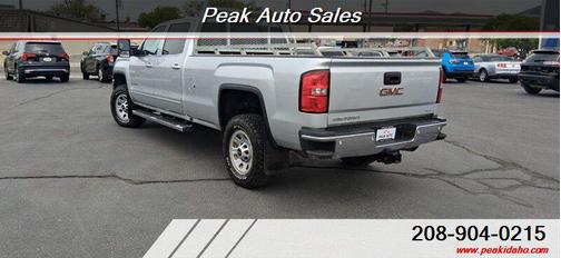 Quicksilver Metallic 2018 GMC Sierra 2500 SLE