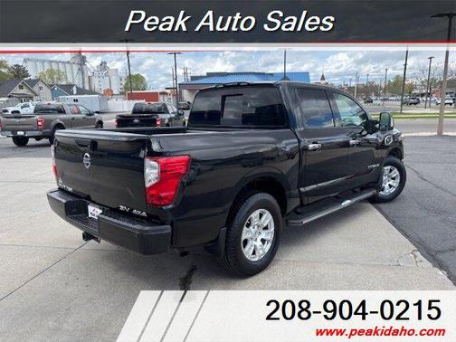 Magnetic Black 2017 Nissan Titan SV