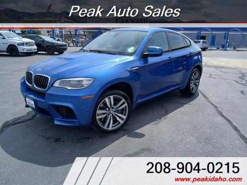 Monte Carlo Blue Metallic 2014 BMW X6 M