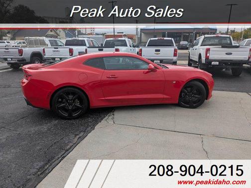 Red Hot 2017 Chevrolet Camaro 1LT
