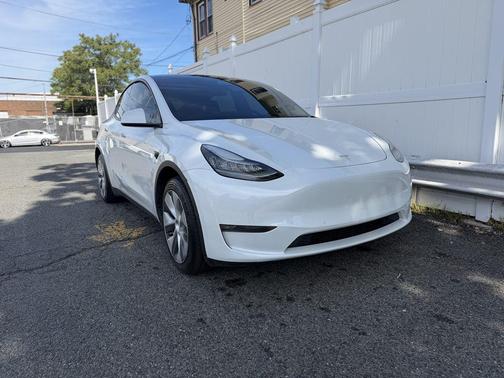 Pearl White Multi-Coat 2020 Tesla Model Y Long Range Dual Motor All-Wheel Drive