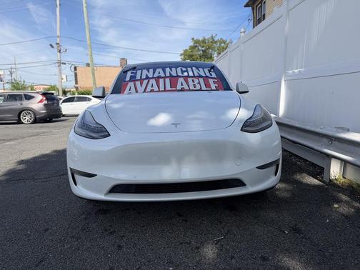 Pearl White Multi-Coat 2020 Tesla Model Y Long Range Dual Motor All-Wheel Drive