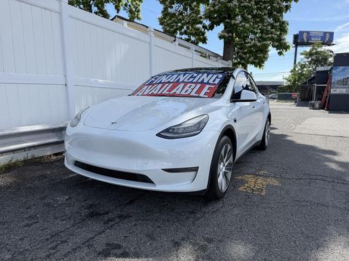 Pearl White Multi-Coat 2020 Tesla Model Y Long Range Dual Motor All-Wheel Drive